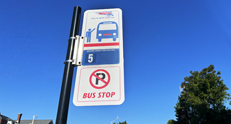 Bus Stops With WRTA Worcester Regional Transit Agency